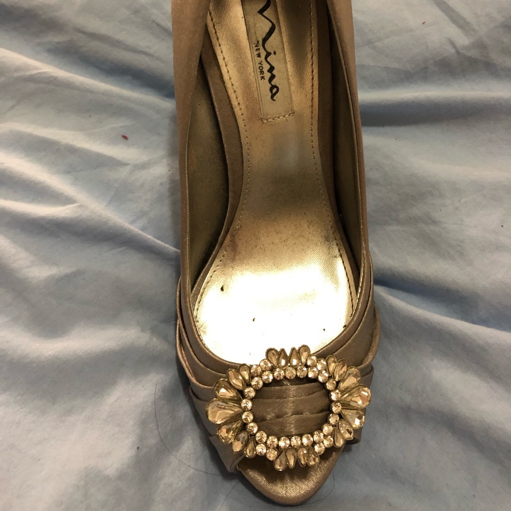 Silver heels